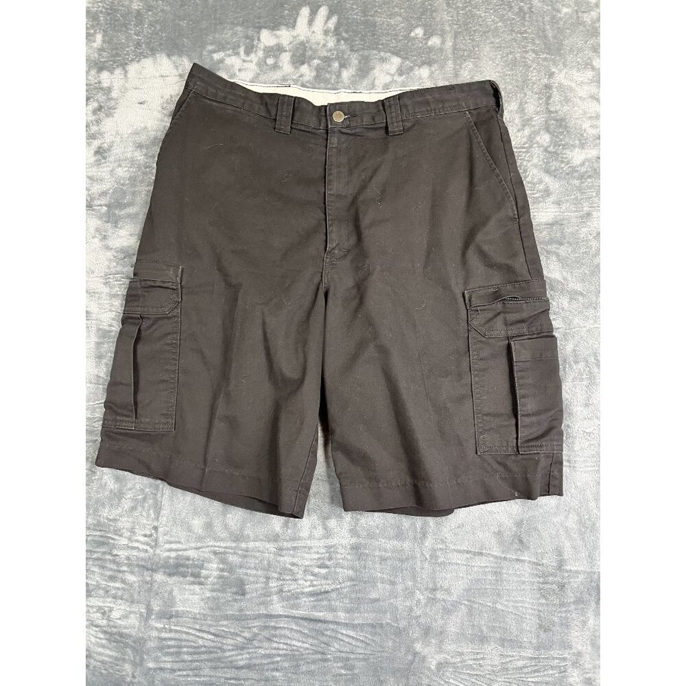 Dickies Flex Cargo Shorts Black Size 36 Mens Utility Style Durable